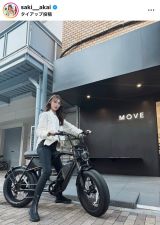 �Ԉ䍹��̌����C���X�^�O����(@saki__akai)��� (C)ORICON NewS inc. 