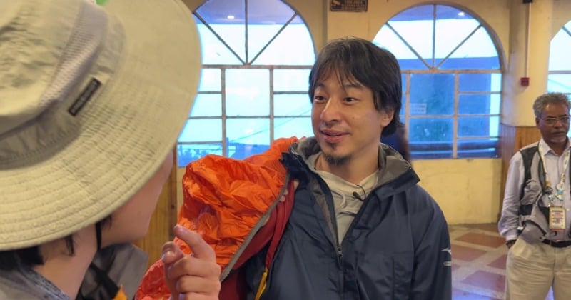 ヒマラヤ山脈の麓で“ひろゆき節” 令和ロマン高比良くるまをド直球イジリ