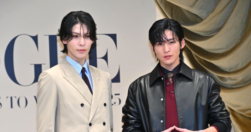 Snow Man目黒蓮＆ラウール、会見でボケツッコミ練習して披露「見方に