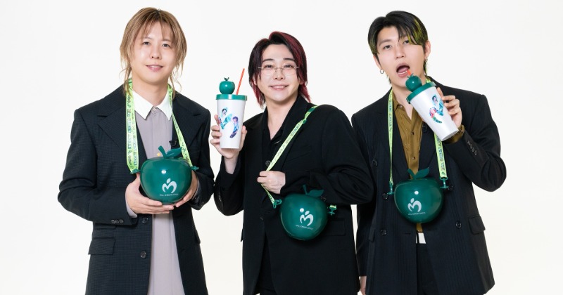 Mrs. GREEN APPLE、映画2作公開記念“新グッズ”発表 ポップコーン