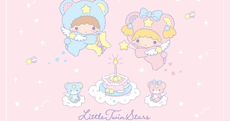 サンリオ】キキ＆ララ、“パフ＆ポフ”風ふわもこぬいぐるみほか「星空の