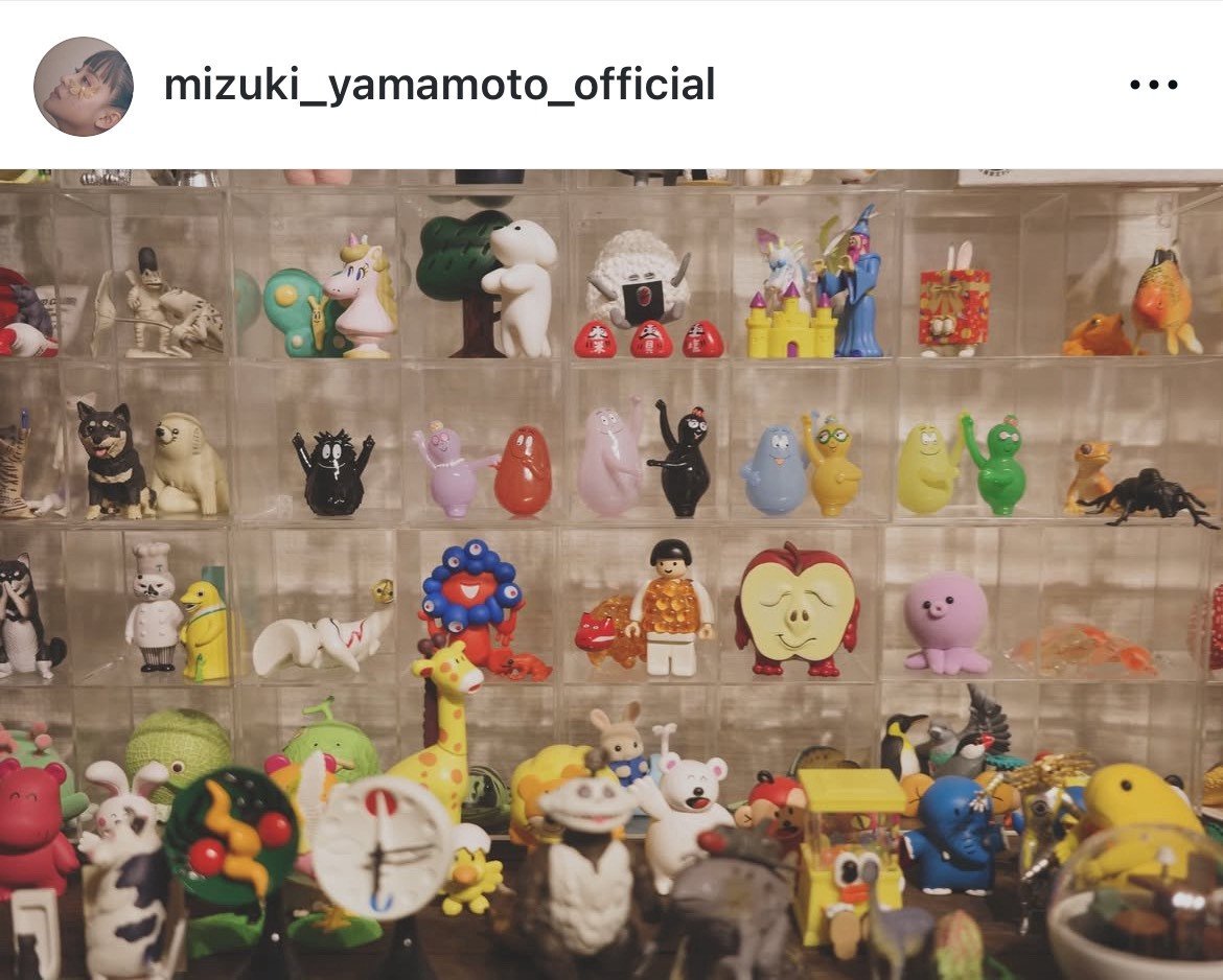 ガチャ好き”山本美月、自宅に飾ったカプセルトイの数々を公開 家の