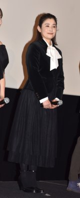 �f��w�I�_�̂��̎q�x�W���p���v���~�A�C�x���g�ɎQ�������Γc�Ђ��� (C)ORICON NewS inc. 