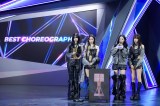 �w2025 MAMA AWARDS�x�uBEST CHOREOGRAPHY�v����܂���aespa(C)CJ ENM 