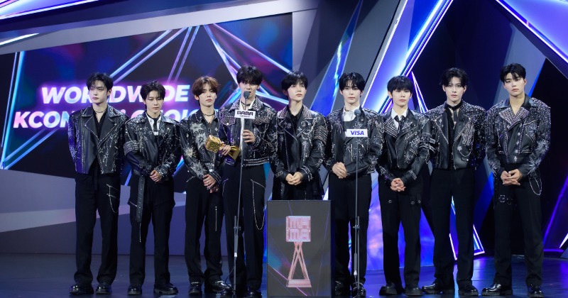 MAMA』ZEROBASEONE、2冠達成「幸せな思い出をたくさん作ると約束します