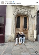 �p���ŎB�e�������Ԃƒ��j�̐e�q2�V���b�g(�ʐ^�̓C���X�^�O���� @rinchan521 ���) 