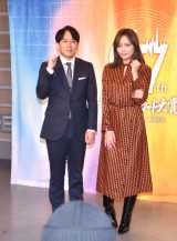 TBS�w��67�� �P��!���{���R�[�h��܁x�i��Ҕ��\ �͂ݎ�ނɎQ������(������)���Z�a��Y�A����t�� (C)ORICON NewS inc. 