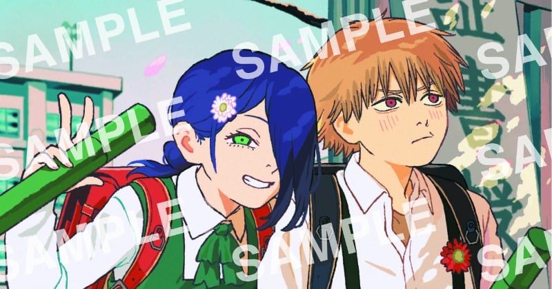 チェンソーマン』ランドセル姿のデンジとレゼ 第6弾特典発表「同じ