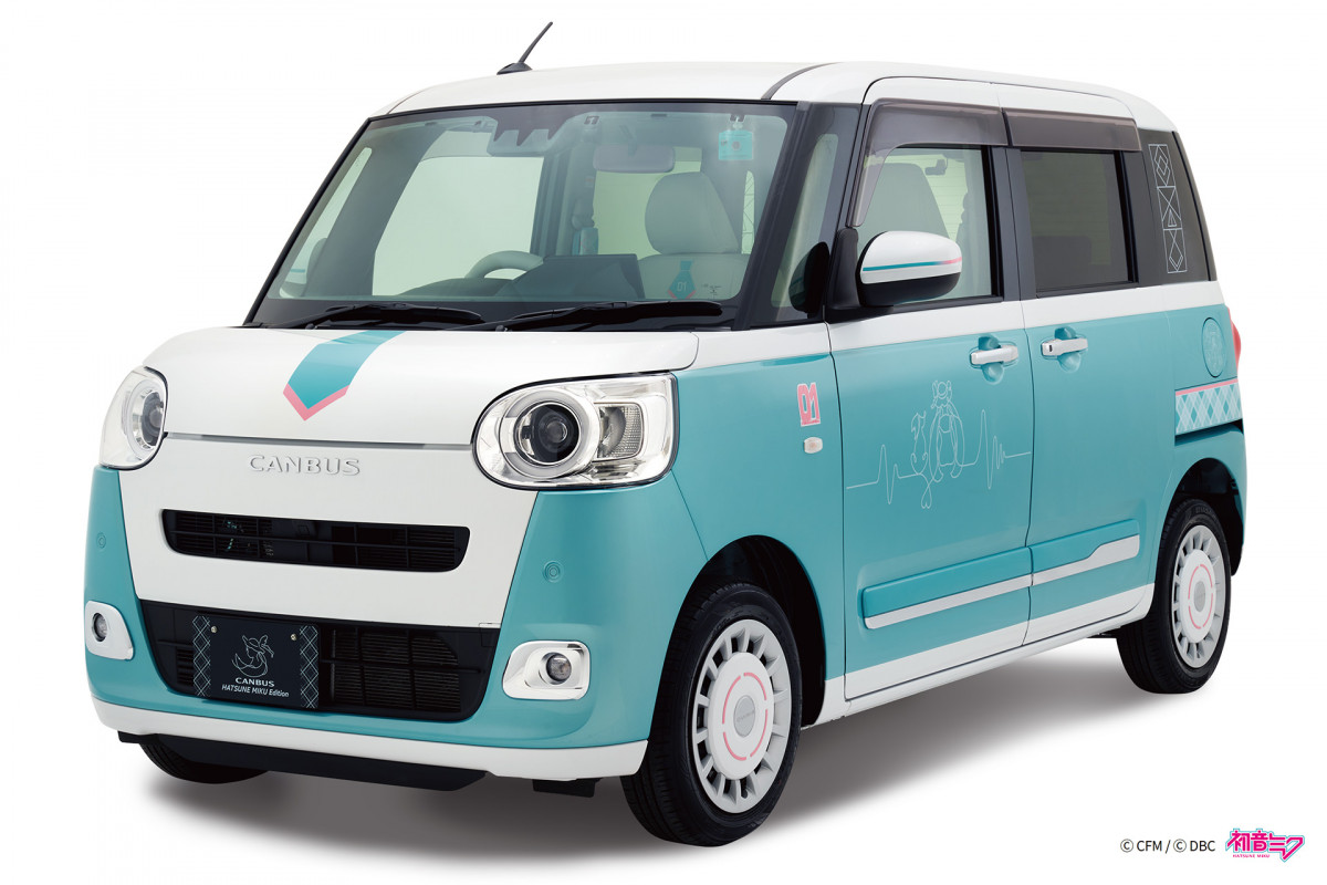 みくみくにしてやんよ」 ダイハツ『ムーヴ キャンバス』“初音ミク