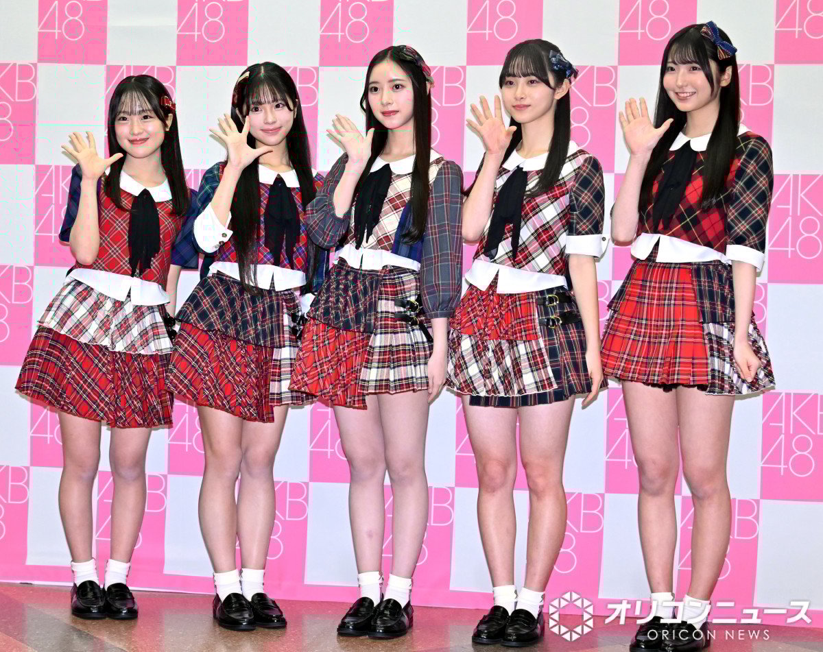 20周年のAKB48、“21期生”5人がお披露目 全員がグループ結成後に誕生