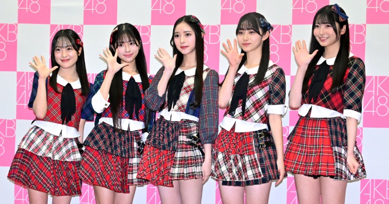 20周年のAKB48、“21期生”5人がお披露目 全員がグループ結成後に誕生