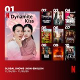 Netflix�O���[�o��TOP10�i��p��V���[�Y�j11��24���`30���̏T 