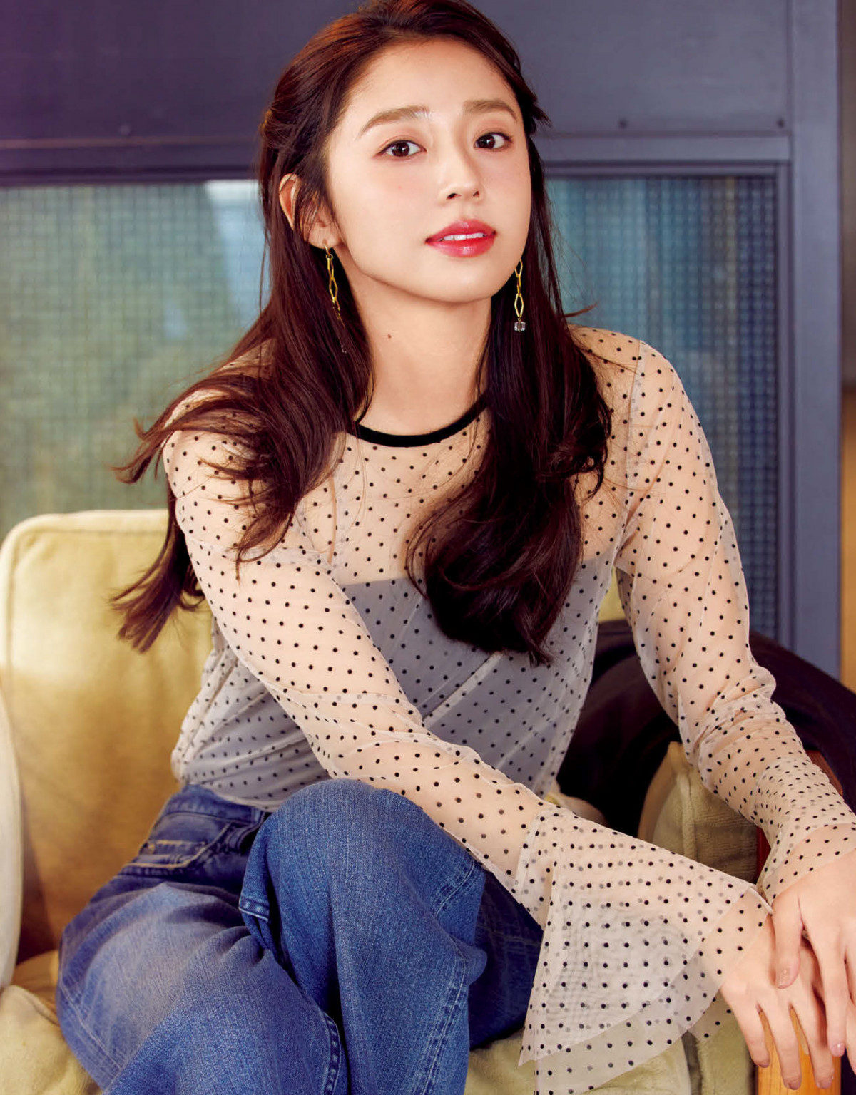 画像・写真 | 福原遥、透明感と愛らしさあふれる冬の装い 『andGIRL