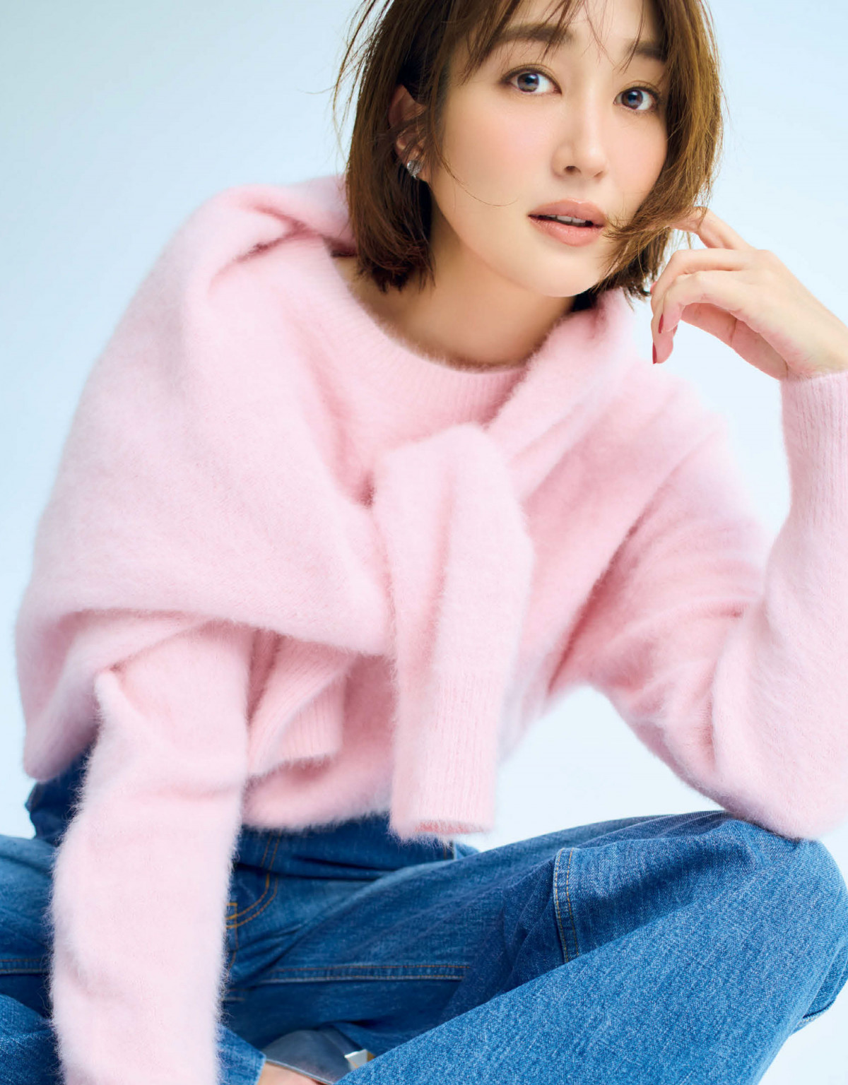 画像・写真 | 福原遥、透明感と愛らしさあふれる冬の装い 『andGIRL