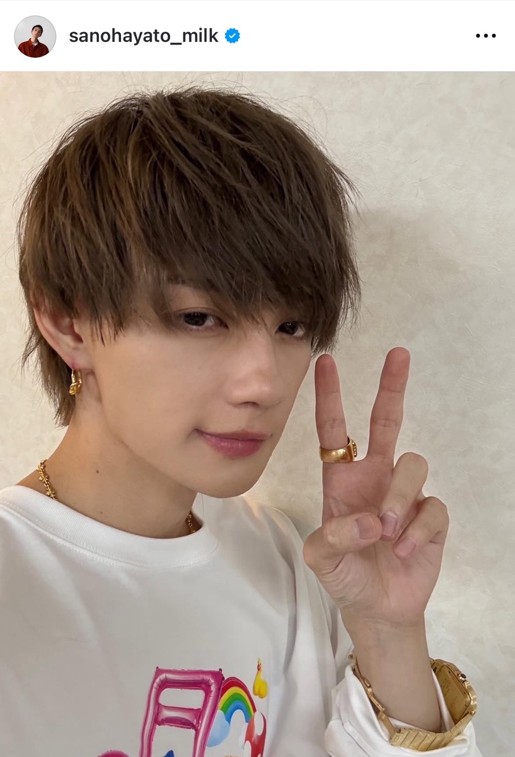 EluFύX܂v(ʐ^̓CX^O @sanohayato_milk ) 