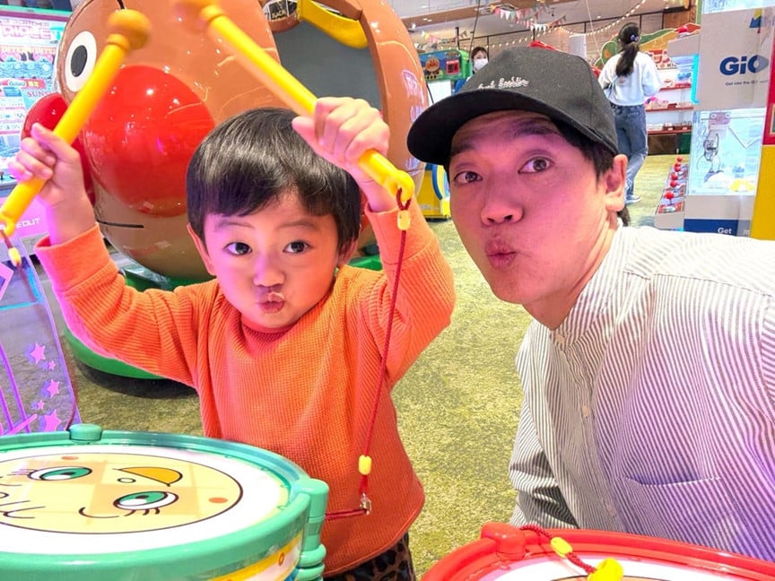 おばたのお兄さん、2歳息子と“顔出し”TV初共演「親子テレビデビュー!」「いい記念になりました」