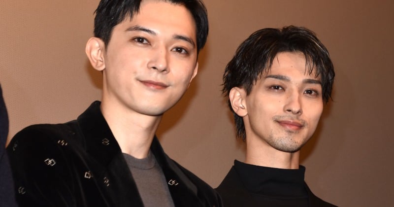 吉沢亮、横浜流星へ「大河、お疲れ！」 『国宝』舞台あいさつで再会