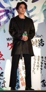 �f��wWIND BREAKER/�E�B���h�u���C�J�[�x ���J��畑�䂠�����ɓo�d�����،ˑ吹(C)ORICON NewS inc. 