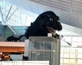 �wHANEDA GODZILLA GLOBAL PROJECT�x�����񍐃C�x���g�̖͗l (C)ORICON NewS inc. 