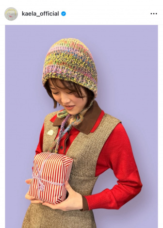 【未開封】木村カエラ× CA4LA ニットキャスケット　ミックス 画像・写真 | “編み物の腕前が話題”の木村カエラ、手編みのニット帽を