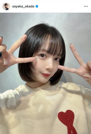 ���c�щ��u�{�u�ɖ߂�܂��� ���������L�тĂ��邩�烌�C���[�J�b�g�Łv�i�ʐ^�̓C���X�^�O���� @sayaka_okada ���j 