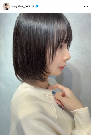 ���c�щ��u�{�u�ɖ߂�܂��� ���������L�тĂ��邩�烌�C���[�J�b�g�Łv�i�ʐ^�̓C���X�^�O���� @sayaka_okada ���j 