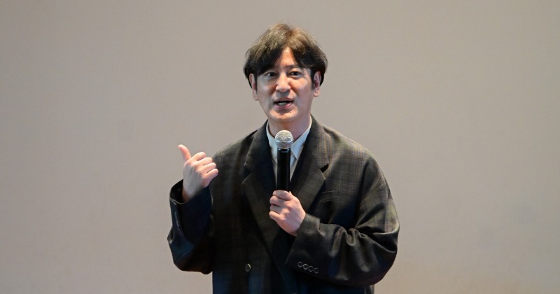 ココリコ田中、地元の大阪大学を盛り上げる 豊中愛たっぷりトーク