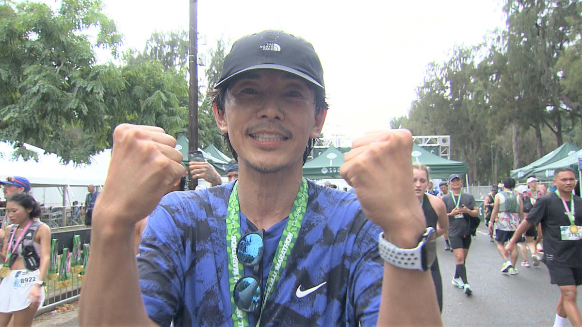 朝だ！生です旅サラダ』藤木直人の初マラソンに密着「脚の付け根が