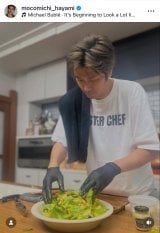 ���������݂��uChristmas Dinner�v(�ʐ^�̓C���X�^�O���� @mocomichi_hayami ���) 