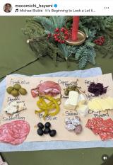 ���������݂��uChristmas Dinner�v(�ʐ^�̓C���X�^�O���� @mocomichi_hayami ���) 