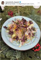 ���������݂��uChristmas Dinner�v(�ʐ^�̓C���X�^�O���� @mocomichi_hayami ���) 