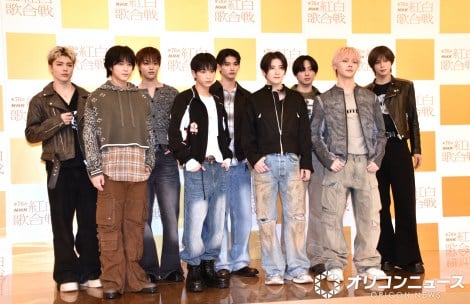 �w��76��NHK�g���̍���x���n�[�T��2���ڂɓo�ꂵ��&TEAM�i�O�񍶂���jTAKI�AHARUA�AYUMA�ANICHOLAS�A�i��񍶂���jMAKI�AEJ�AJO�AFUMA�AK �iC�jORICON NewS inc. 