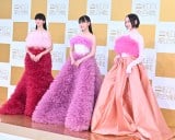 �w��76��NHK�g���̍���x�������n�[�T���ɓo�ꂵ��Perfume(������)�����䂩�A���`�����A�̂��� (C)ORICON NewS inc. 