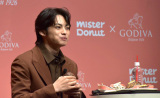 �u�wMister Donut�~GODIVA�x�V���i���\��v�ɏo�Ȃ����_������ (C)ORICON NewS inc. 