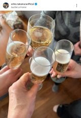 �����]���q�u�����܂��Ă��߂łƂ��������܂��v�i�ʐ^�̓C���X�^�O���� @eriko.nakamuraofficial ���j 