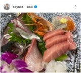 �؂��₩�u���ƗF�l�� �H�ׂ闷!�v(�ʐ^�̓C���X�^�O���� @sayaka___aoki ���) 