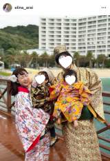 �u�~�̗��s�͉���ց�v�����ߏւ𒅂ĕv���q�ǂ������Ɗy�����ȐV��b���߁i�ʐ^�̓C���X�^�O���� @elina_arai ���j 