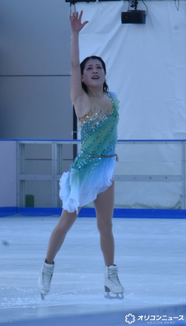 �A�j���w���_���X�g�x��2���̃A�C�X�X�P�[�g�����N�C�x���g�ɎQ��������ؖ��q �iC�jORICON NewS inc. 