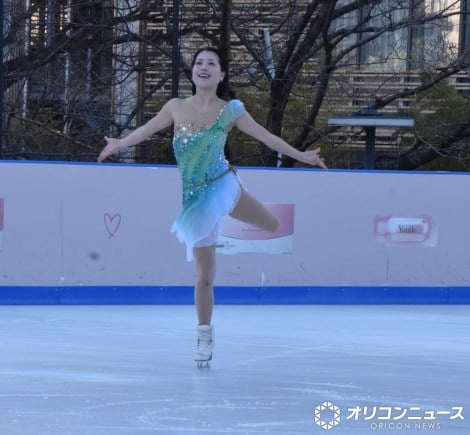 �A�j���w���_���X�g�x��2���̃A�C�X�X�P�[�g�����N�C�x���g�ɎQ��������ؖ��q �iC�jORICON NewS inc. 