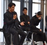 ��ؗ����̖\�I�ɐԖʂ���˓c�b����=TBS�n���j����w���u�[�g�x���씭�\� (C)ORICON NewS inc. 