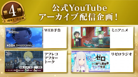 �e���r�A�j���wRe:�[������n�߂�ِ��E�����x10���N�L�O���iC�j�����B���E�������KADOKAWA���^Re:�[������n�߂�ِ��E����4����ψ��� 