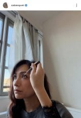 ���c�^�R���u�����񍪂����݂͂Ȃ��烁�C�N���Ă��ꂽ�v(�ʐ^�̓C���X�^�O���� @sadamayumi ���) 