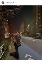 ���c�^�R���u�����񍪂����݂͂Ȃ��烁�C�N���Ă��ꂽ�v(�ʐ^�̓C���X�^�O���� @sadamayumi ���) 