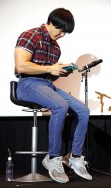 �f��w���x�؃}�b�`�����u�X�s�b�c�v�A�����ĉf��u���v�����!�g�[�N�C�x���g���������E�؃}�b�`�� (C)ORICON NewS inc. 