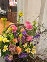 �x�����݁u���ւ̚₢���̂��ԁv�u�����Ɏ��X�ƍ炫�n�߂܂����v(�ʐ^�̓u���O���) 