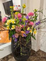 �x�����݁u���ւ̚₢���̂��ԁv�u�����Ɏ��X�ƍ炫�n�߂܂����v(�ʐ^�̓u���O���) 