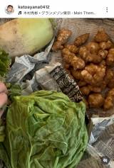 �������؁u�����Ƃ̐H��v(�ʐ^�̓C���X�^�O���� @katoayana0412 ���) 