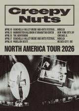 �wCreepy Nuts NORTH AMERICA TOUR 2026�x�L�[�r�W���A�� 