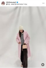 ���c�j�R���u�����̎����͍ŋߔ�����@maxmara �̃s���N�̃R�[�g�����C���Ɂv�i�ʐ^�̓C���X�^�O���� @2525nicole2 ���j 