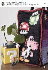 [�҂ݕ����L No.10]���ŕ��Ԃ���I�����X�[�p�[�}���I�̃o�b�O(�ʐ^�̓C���X�^�O���� @fuka_koshiba_official ���) 